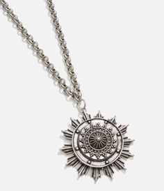 Sun-burst medallion necklace available in Silver and Gold-plated. Dimensions: Sun Burst, Medallion Necklace, Silver Gold, Diamond Necklace, Gold Necklace, Gold Plate, Plating, Sun, Silver