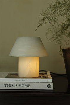 Petra is a lamp made of alabaster, a material usually only found in Egypt and Italy. It has an organic shape that is both modern and classic. It has a soothing and beautiful expression, perfect for a nightstand or bookshelf. Living Room Side Table Lamp, Organic Modern Lamp, Living Room Table Lamp, School Apartment, Alabaster Lamp, Dream Interior, Table Lamps Living Room, Office Guest Room, Mill Valley