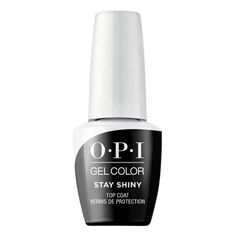 Stay Shiny Gel Top Coat by OPI Opi Top Coat, Opi Colors, Brush Cleanser, Best Nail Polish, Gel Top Coat, Soak Off Gel, Nails At Home, Gel Manicure, Base Coat