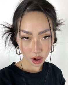 Mulan Makeup, Mulan Aesthetic, Haircut Selfie, Photo Hijab, Work Hair, Y2k Hair, Y2k Hairstyles, Cute Hairstyle, Makeup Board