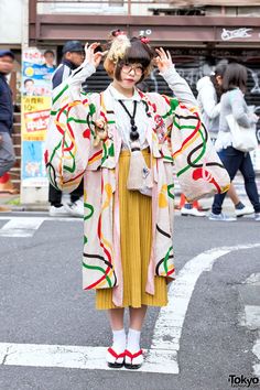 Kimono Doll, Street Japan, Harajuku Girl, Estilo Harajuku, Modern Kimono