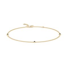 Simple and alluring, this 18k yellow gold ankle bracelet will add a pop of blue to your look. It is embellished with station sapphires in bezel settings. Ankle Bracelet, Ankle Bracelets, Bezel Setting, Blue Sapphire, 18k Gold, Sapphire, Yellow Gold, Bracelet, Yellow