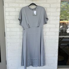 Beautiful Dress. Button Behind The Neck. Very Flattering. Zip Back Up To Waste. No Pockets. Perfect Condition Smoke Free Home Hm Dress, H M Dresses, Beautiful Dress, Beautiful Dresses, H&m, Womens Dresses, Fast Delivery, Full Service, Silver