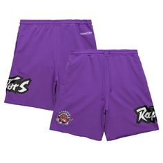 Represent the Toronto Raptors on game day with these Mitchell & Ness Game Day Shorts. Their throwback design and premium details showcase your love for the team's history and traditions. Perfect for lounging or light activity, these Toronto Raptors shorts deliver a streetwear-inspired look and essential comfort. Light Activities, Toronto Raptors, Mitchell & Ness, Game Day, Toronto, Casual Shorts, Street Wear, History, Purple