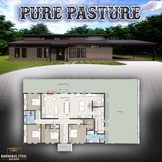 the floor plan for this house is very large and has three bedroom, two bathrooms