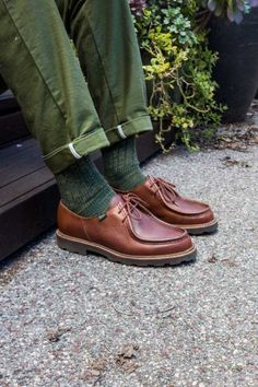 Paraboot Michael, Classic Outfits, Mode Inspiration, Mens Street Style, Suho, Mens Fashion Casual, Boy Fashion