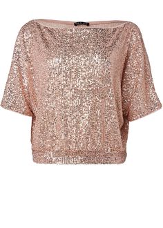 Off-The-Shoulder Sequin Top,5-Pocket Faux-Leather Pants,Slim Jeans,T-Strap Heels Pink Sequin Top Outfit, Sequins Top Outfit, Statement Skirt, Sequin Blouse, Off Shoulder Fashion, Pink Sequin, Party Tops, Faux Leather Pants, Sequin Top