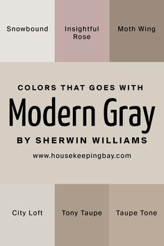 the colors that goes with modern gray by sheryln williams