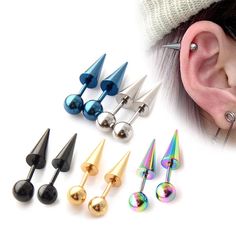 there are several different types of ear piercings