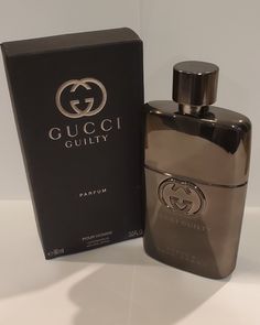 Gucci Guilty Pour Homme By Gucci~3 oz Parfum Spray~New open slightly imperfect box~ Gucci Guilty Men, Parfum Gucci, Gucci Perfume, Gucci Products, Gucci Guilty, Best Fragrance For Men, Pretty Sneakers, Best Fragrances, Womens Fragrances