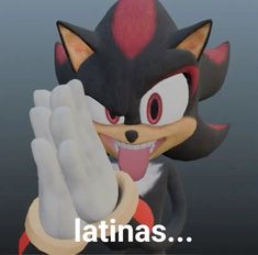 an image of a cartoon character with the caption latinas