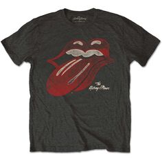 The Rolling Stones Vintage Tongue Logo Unisex T-Shirt Rolling Stone Logo, Stone Logo, Rolling Stone, Short Styles, High Quality T Shirts, Vintage Logo, Rolling Stones, Vintage Tees, Tshirt Logo