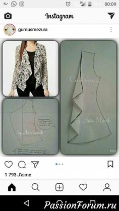 an instagram page with pictures of clothes on it