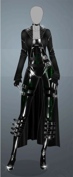 an image of a woman in futuristic clothes