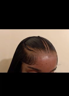 Real Hair Hairstyles, Real Hair Hairstyles Black Women, Weave Hairstyles For Black Women, Straight Hair Styles, Black Hair Inspiration, Lace Fronts, Braided Hairstyle