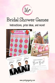 the bridal shower games are great for brides and grooms