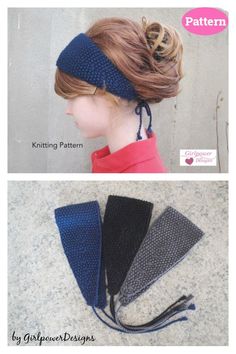 8 Tie Back Headband Knitting Patterns - Page 2 of 2