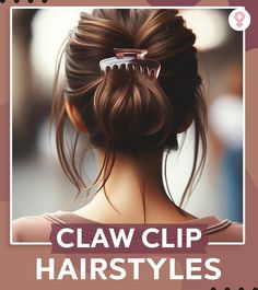 claw clip hairstyles for short curly hair