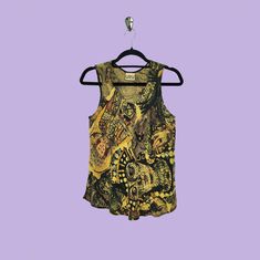 Elevate your style with our Mosaic Gold designer printed silk women's tank! Cut on the bias for a flattering fit, this luxurious piece adds sophistication to any outfit. Wear it alone or under your favorite jacket, making a statement wherever your day takes you. Product Details: Size 1 fits size 2-6 Length: 27 inches for size 1 Material: 100% Printed Silk Care: Hand wash hypoallergenic soap; rinse in dilute fabric softener Origin: Made in California Jacket Making, Silk Tank, Gold Print, Printed Silk, Fabric Softener, Luxury Fabrics, Silk Printing, Womens Tank, Party Wear