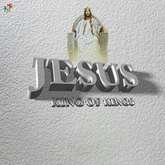 jesus king of kings logo design