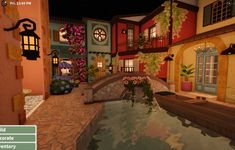 Bloxburg Landscape, Bloxburg Manor, Blocksburg Ideas, Bloxburg Inspiration, Cat Emoji, Spanish Towns