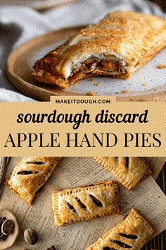 Discard Sourdough Recipes, Sourdough Crust, Sourdough Apple, Sourdough Desserts, Sourdough Starter Discard Recipes, Starter Discard Recipes, Rough Puff Pastry, Everything Sourdough