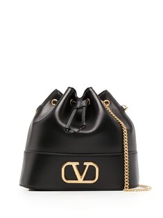 Valentino Bucket Bag, Valentino Black Mini Bag, Valentino Sequin Bag, Valentino Rock Stud Bag, Synthetic Valentino Bag, Mini Bucket, Mini Bucket Bags, Bags Logo, Handbag Heaven