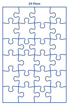 a puzzle piece is shown with the missing pieces