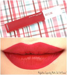 Maybelline Matte Ink, Lipstick Maybelline, Maybelline Superstay Matte Ink, Liquid Lipstick Swatches, Lipstick Tattoos, Maybelline Lipstick, Light Pink Lip Gloss, Maybelline Superstay, Lipstick Kit