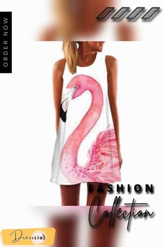 Fashion Print Round Neck Sleeveless Summer Dresses Summer Printed Sleeveless Sundress, Casual Printed Sleeveless Dress For Party, Pink Printed Sleeveless Summer Dress, Printed Pink Sleeveless Summer Dress, Summer Sleeveless Printed Mini Dress, Casual Printed Sleeveless Party Dress, Pink Printed Sleeveless Dress For Summer, Sleeveless Printed Mini Dress For Summer, Casual Sleeveless Printed Mini Dress