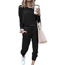 Loungewear Set Outfit, Trendy Pajamas, Womens Athletic Outfits, Tracksuit Outfit, Two Piece Outfits, Sweatsuit Set, Jumpsuit With Sleeves, Short Sleeve Pullover, Loungewear Set