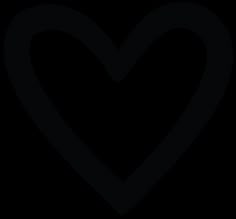 a black and white image of a heart with the word love in it's center