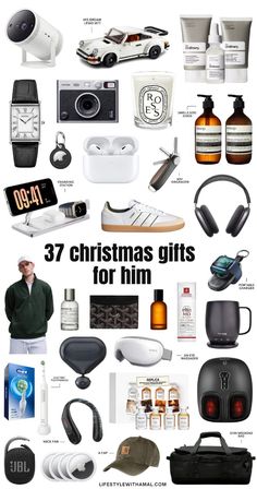 Struggling with what to get him for Christmas? Check out this list of amazing Christmas gifts for him! From thoughtful gifts for your boyfriend to unique Christmas gifts for dad and Christmas gifts for husband, there’s something for every guy on your list. Discover fun DIY Christmas gifts for him, stocking stuffers for men, and thoughtful Christmas gifts for him that will make his holiday extra special. Gifts Under $25 For Him, Gifts For Boyfriend Expensive, Christmas Gift Ideas For Guy Friends, Christmas Stockings Gift Ideas, Christmas Idea For Boyfriend, Gifts For Best Friends Male, Xmas Gift Ideas For Boyfriend