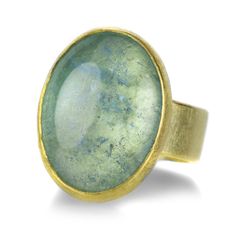 Petra Class Large Oval Aquamarine Cabochon Ring | Quadrum Gallery Aquamarine Cabochon, Bridal Jewels, Aquamarine Jewelry, Cabochon Ring, Yellow Gold Ring, Fashion Accessories Jewelry, Blue Rings, Moon Stone, Oval Cabochon