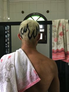 Dyed Hair Shaved Head, Men’s Bleached Hair With Designs, Buzz Dye Designs, Designed Buzzcut, Bald Head Designs Men, Dyed Pattern Buzzcut, Men’s Buzz Cut Dyed, Buzz Head Dyed