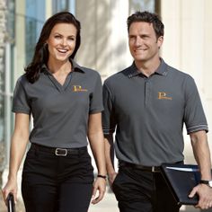 Chic Office Outfit, Corporate Shirts, Restaurant Uniforms, Polo Shirt Outfits, Events Company, Corporate Uniforms, Polo Shirt Design