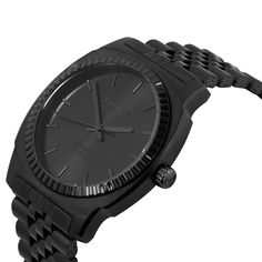 Raven Major Watch | Lucleon | Free shipping over $75 Black Minimalist, Welcome To The Family, Jewelry For Men, Square Rings, Beautiful Watches, Steel Watch, Stainless Steel Watch, Danish Design, Accessories Jewelry