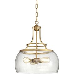 a glass light fixture hanging from the ceiling