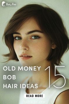 Elevate your hair game with these 15 old money bob hairstyles! Perfect for a sleek and refined look that adds a touch of class to any outfit Old Money Bob Brunette, 90s Bob Hairstyles, Old Money Bob Hair, Old Money Bob, Vintage Bob Hairstyle, Choppy Bobs