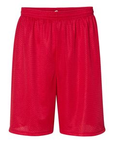 Mesh 7" Shorts - RED - S | C2 Sport Mesh 7" Shorts in Red Size Small | Polyester King Fashion, Blank Apparel, Shorts Fashion, Mesh Shorts, Alternative Outfits, Athletic Fashion, Columbia Sportswear, Unisex Shorts, Athletic Wear