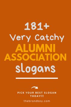 Here are some Best Alumni Association Slogans for your Inspiration. College Alumni Events Ideas, Alumni Events Ideas, Alumni Event Ideas, Funny Taglines, Reunion Name Tags, School Slogans, Alumni Homecoming, Two Word Quotes, Alumni Reunion