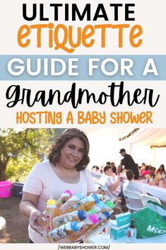 the ultimate etiquette guide for a grandmother hosting a baby shower at an outdoor event