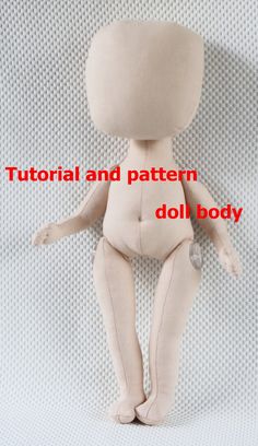 an image of a doll that is made to look like it has the words,'how