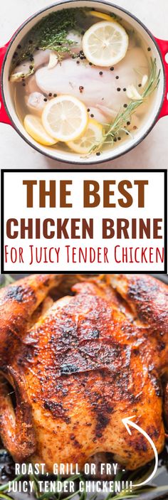 the best chicken brine for juicy tender chicken