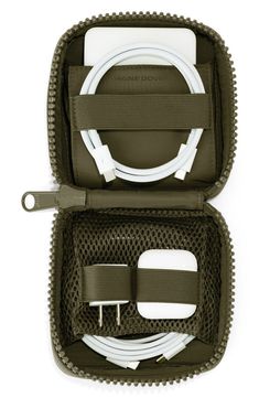 Dagne Dover Arlo Small Tech Organizer | Nordstrom Travel Cord Organizer, Travel Tech Organizer, Tech Storage, Tech Organizer, Tech Kit, Tech Organization, Tech Pouch, Mesh Pouch, Dagne Dover