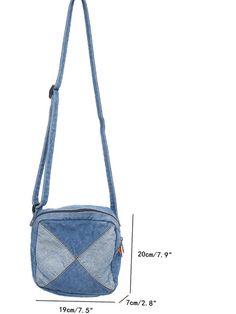 Casual Blue Chest Bag With Mobile Phone Pocket, Trendy Blue Shoulder Chest Bag, Casual Blue Chest Bag With Pockets, Trendy Blue Chest Bag For School, Casual Blue Chest Bag For School, Casual Blue Shoulder Chest Bag, Trendy Blue Crossbody Chest Bag, Casual Blue Rectangular Chest Bag, Trendy Blue Chest Bag With Adjustable Strap