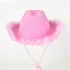 Pack Of 8 Pink Cowgirl Hats New Without Tags Perfect For Bachelorette Party! Fun Wide Brim Party Costume Hats And Headpieces, Fun Wide Brim Costume Hats And Headpieces For Party, Pink Wide Brim Mini Hat For Winter, Pink Short Brim Mini Hats For Country Events, Trendy Pink Party Hat, Fun Wide Brim Party Hat, Pink Fun Costume Hats For Spring, Pink Summer Costume Hats And Headpieces, Fun Pink Costume Hats And Headpieces For Summer