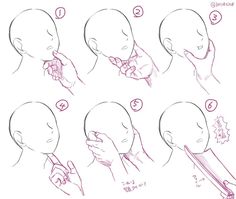 how to draw the head and hands