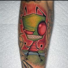 I hope when the aliens come this guy shows up! By /john.alaw.tattoo Alien With Cowboy Hat Tattoo, Alien Movie Tattoo Ideas, Funny Alien Tattoo, Alien Abduction Tattoo, Stay Weird Alien Tattoo, Invader Zim, Hand Tattoos, Tattoos For Guys, Beverage Can