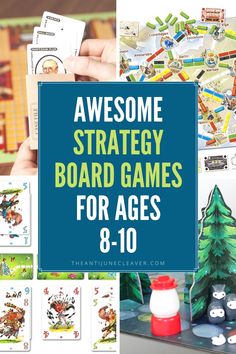 the ultimate guide to awesome strategy board games for ages 8 - 10